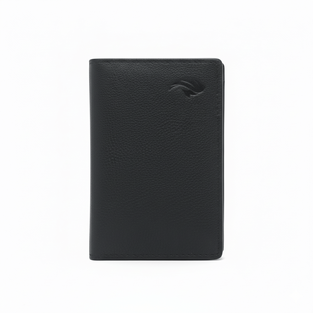 Genuine Leather Card Holder Wallet RFID Protected