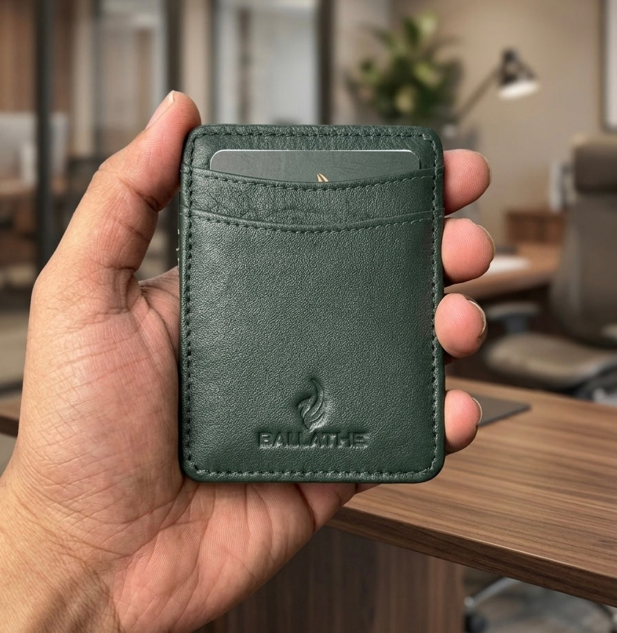 BALLATHE Magic Card Holder Wallet 6 Card Slots