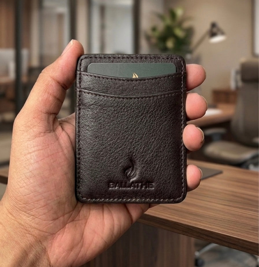 BALLATHE Magic Card Holder Wallet 6 Card Slots