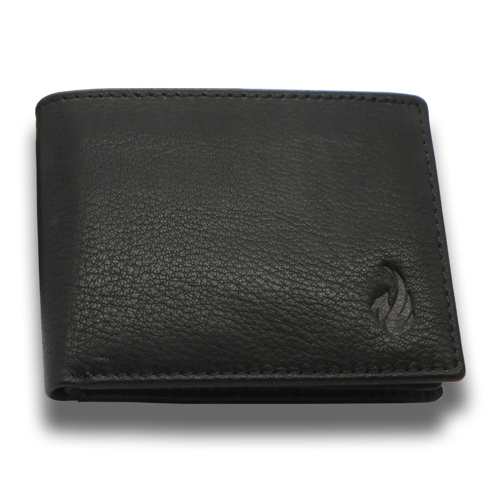 BALLATHE Leather Wallet for Men, 10 Card Slot | RFID Wallet